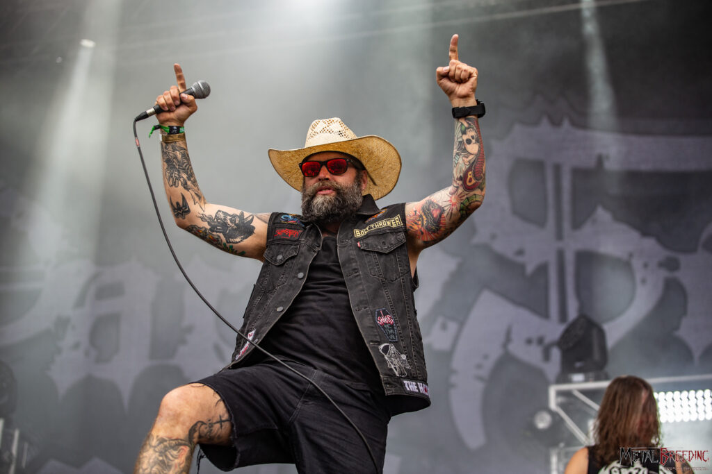 Skinless Live performance at PartySan Open Air 2023